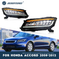 HCMOTIONZ 2008-2012 Lâmpada de cabeça da Honda Accord DRL